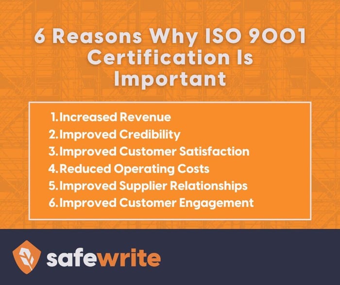 6 Reasons Why ISO 9001 Certification Is Important