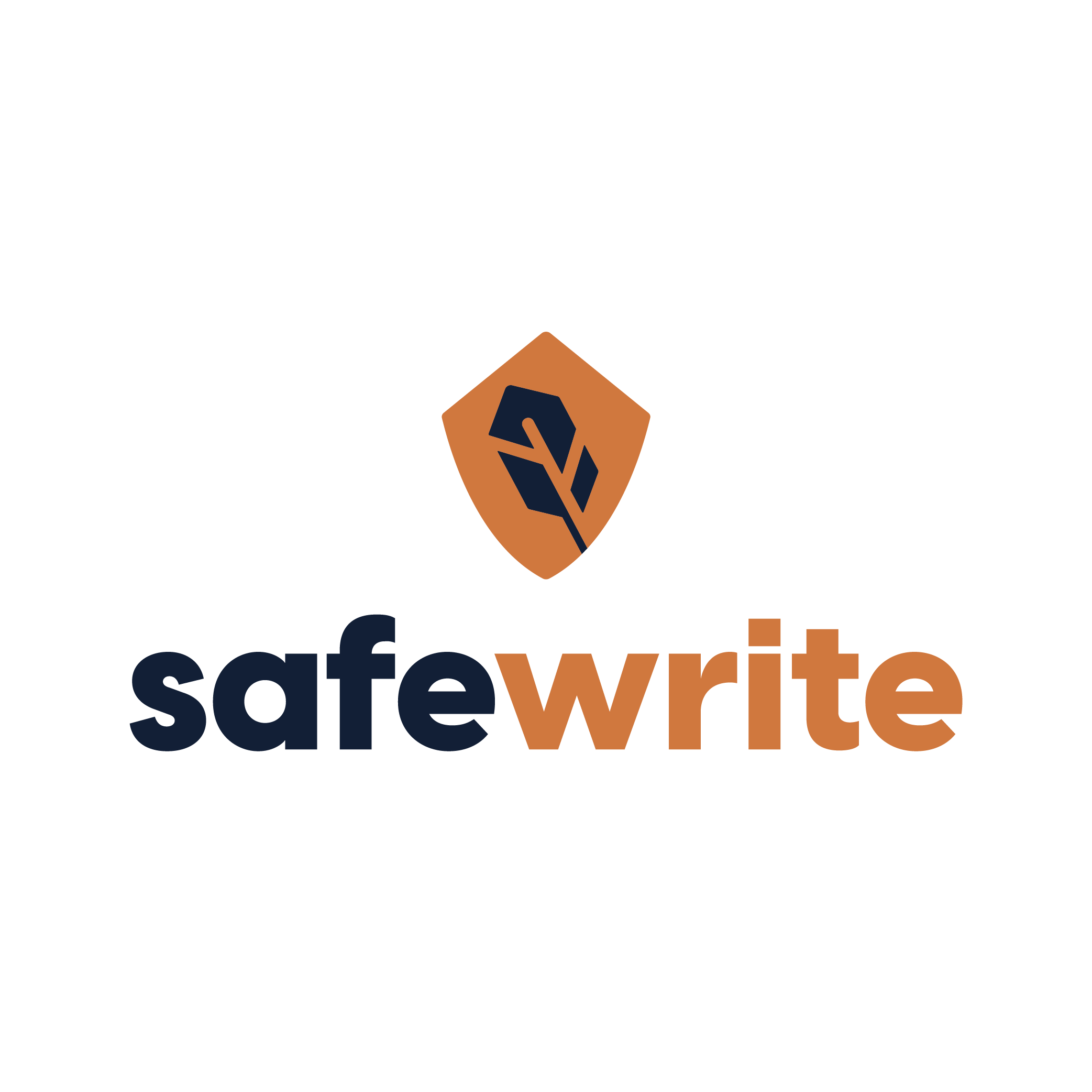 Safewrite vertical logo
